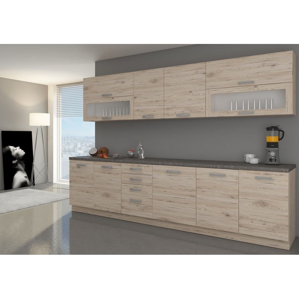 Επιδαπέδιο γωνιακό ντουλάπι Beaux 89x89 DN BB