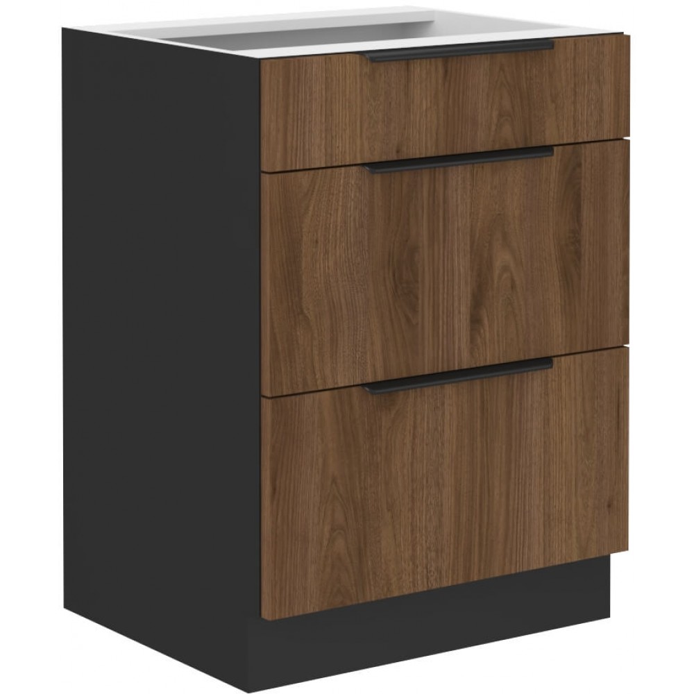 Επιδαπέδιο ντουλάπι Monaco 60 D 3S-Kafe