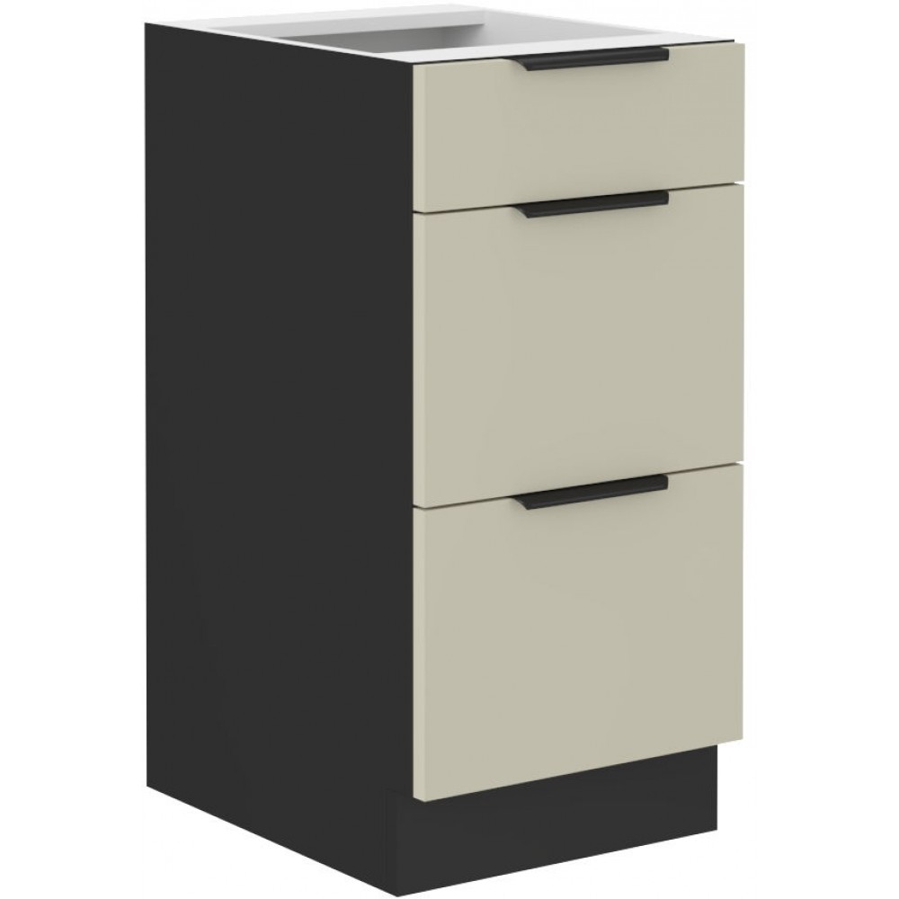 Επιδαπέδιο ντουλάπι Monaco 40 D 3S-Gkrez