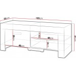 Έπιπλο τηλεόρασης Cezar-Fusiko