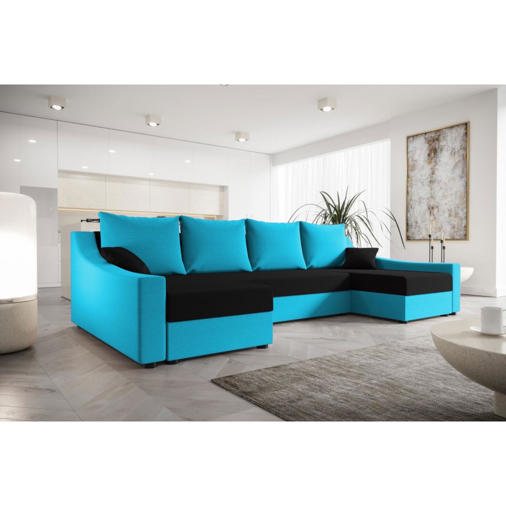 Γωνιακός καναπές Brook U-Mple-Mauro