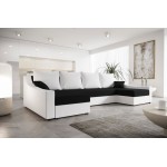 Γωνιακός καναπές Brook U-Leuko-Mauro