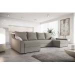 Γωνιακός καναπές Brook U-Gkri Anoixto