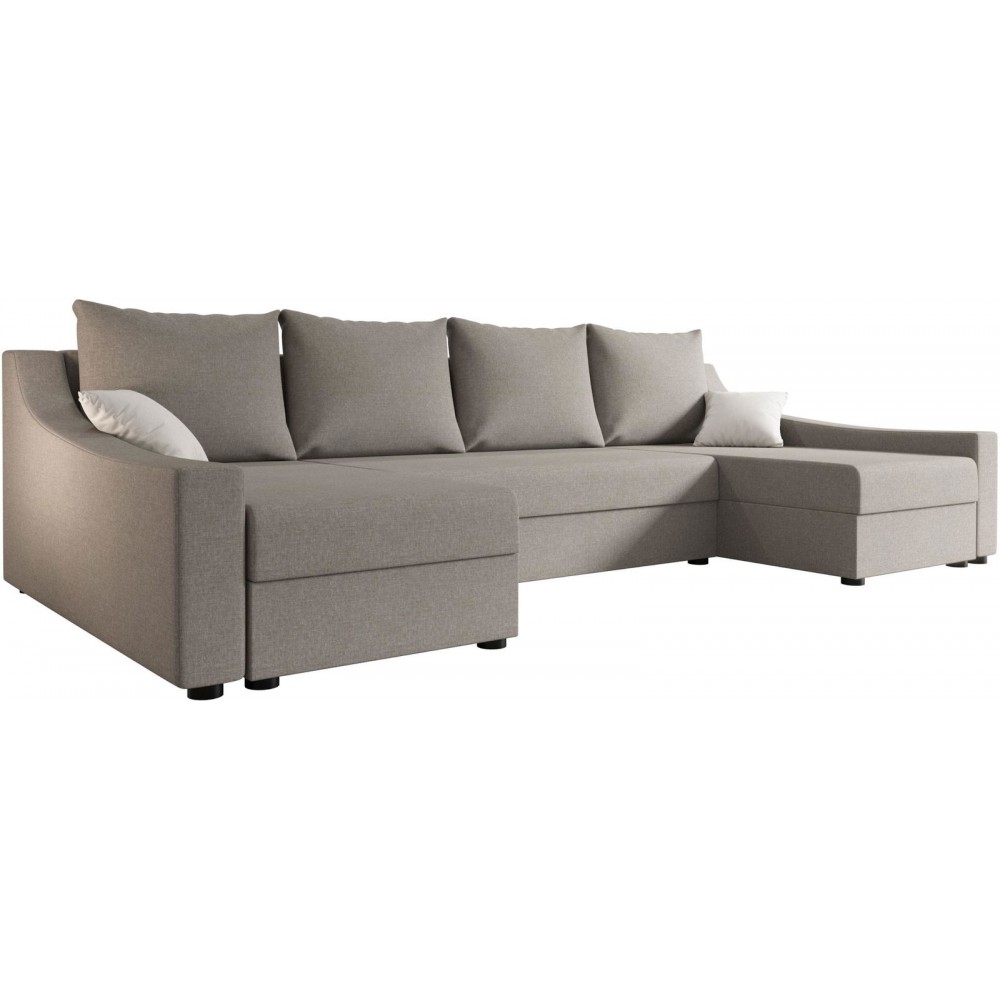 Γωνιακός καναπές Brook U-Gkri Anoixto