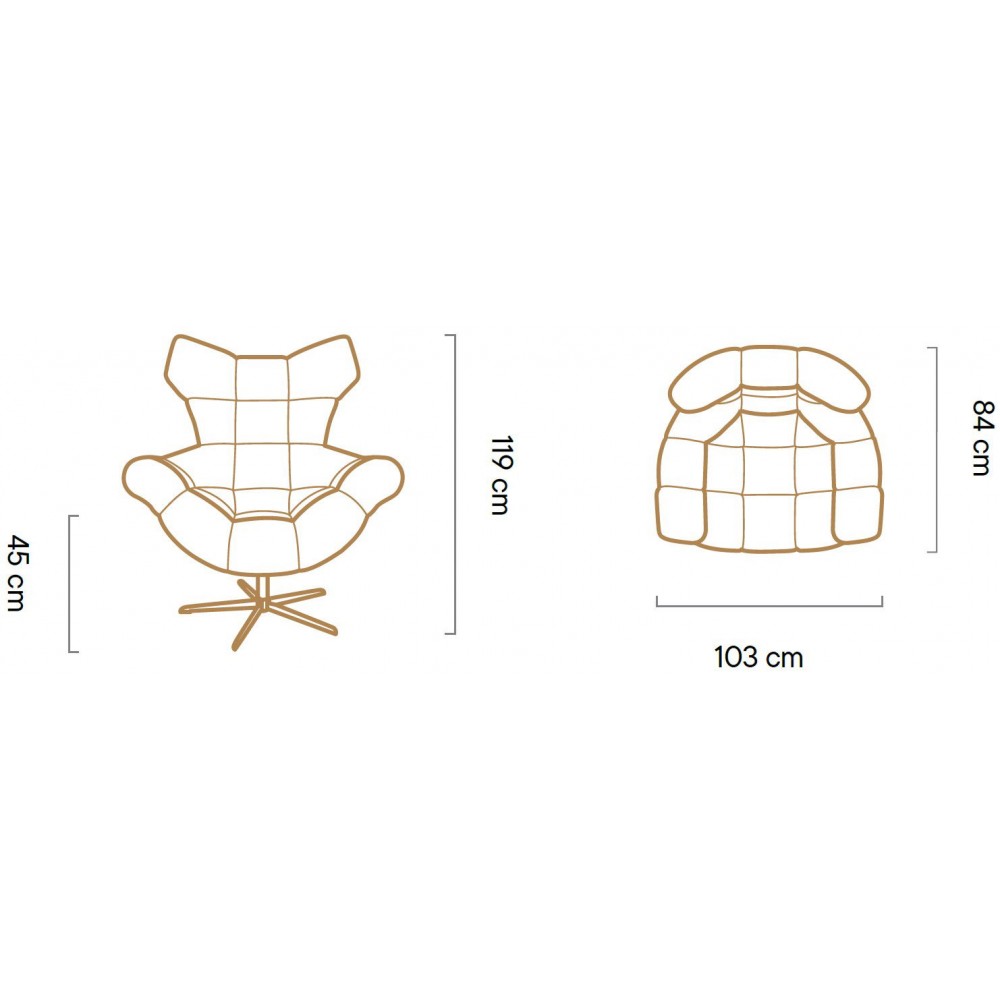 Πολυθρόνα Relax Sensual LTHR