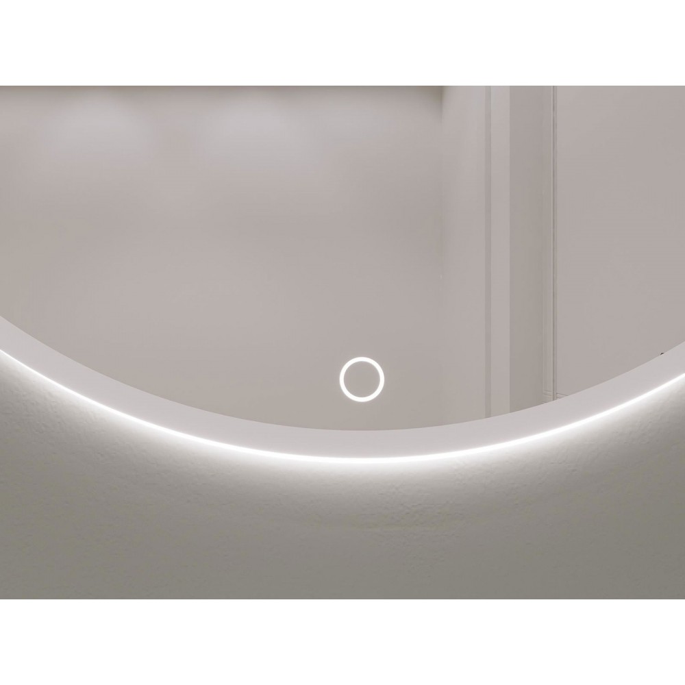 Καθρέφτης Stole LED-Διάμετρος: 80 εκ.