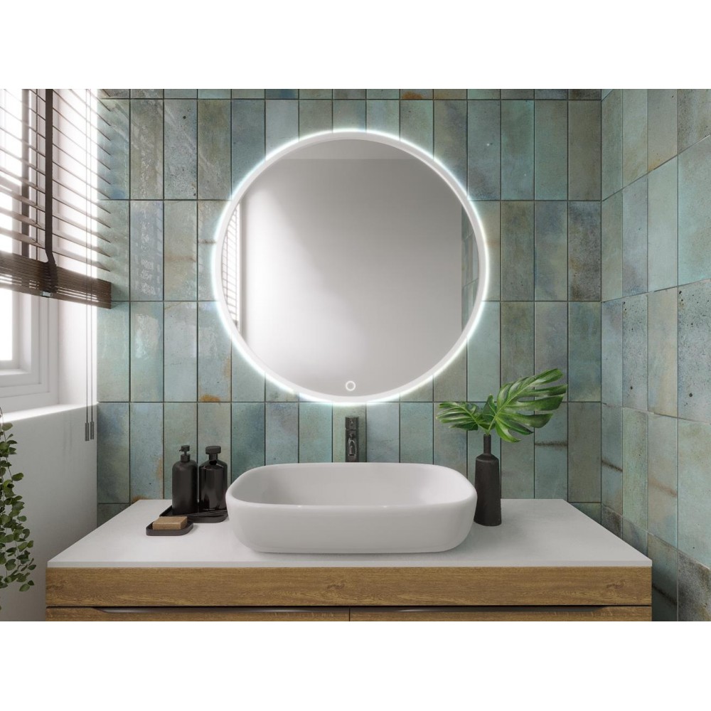 Καθρέφτης Stole LED-Διάμετρος: 80 εκ.