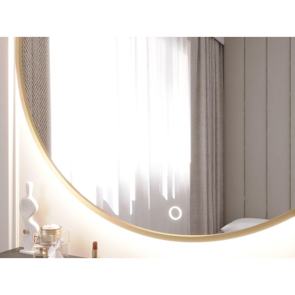 Καθρέφτης Bine A LED-Διάμετρος: 60 εκ.