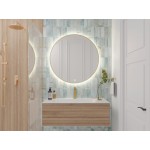 Καθρέφτης Bine A LED-Διάμετρος: 80 εκ.