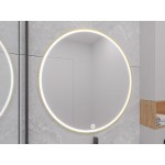 Καθρέφτης Bine L LED-Διάμετρος: 80 εκ.