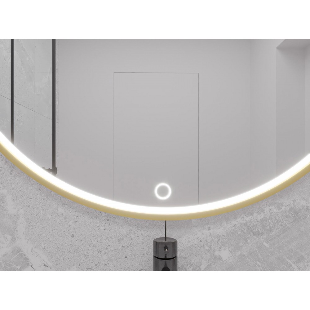 Καθρέφτης Bine L LED-Διάμετρος: 60 εκ.