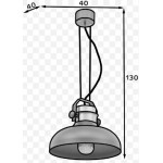 Κρεμαστό φωτιστικό οροφής Tale-Mauro-Xriso