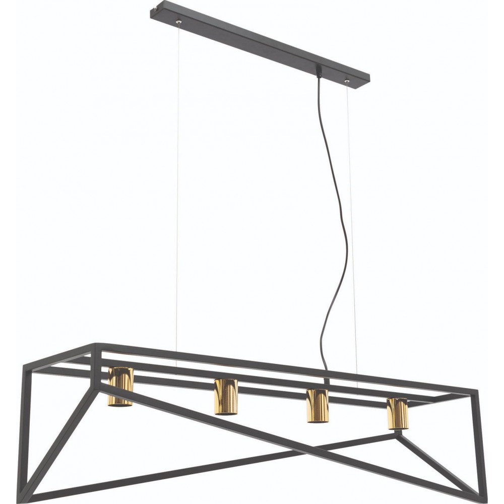 Ράγα οροφής Levi 4φωτη-Mauro-Xriso