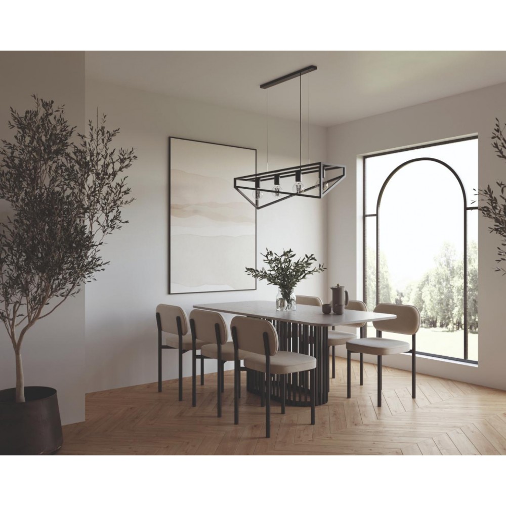 Ράγα οροφής Levi 4φωτη-Mauro