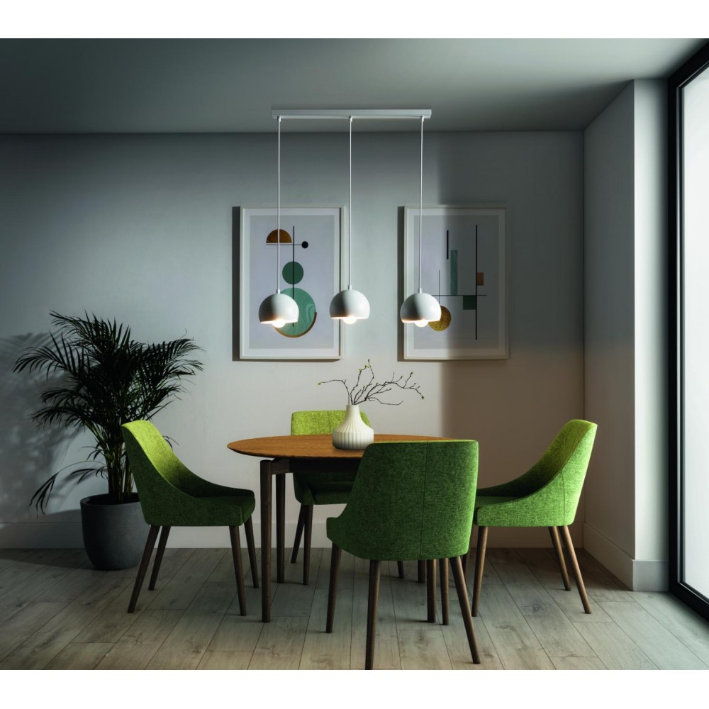 Ράγα οροφής Deli 3φωτη