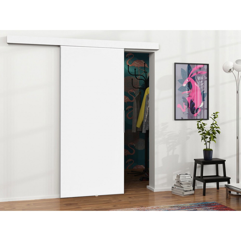 Συρόμενη πόρτα Malibu-Leuko-Μήκος: 76 εκ.