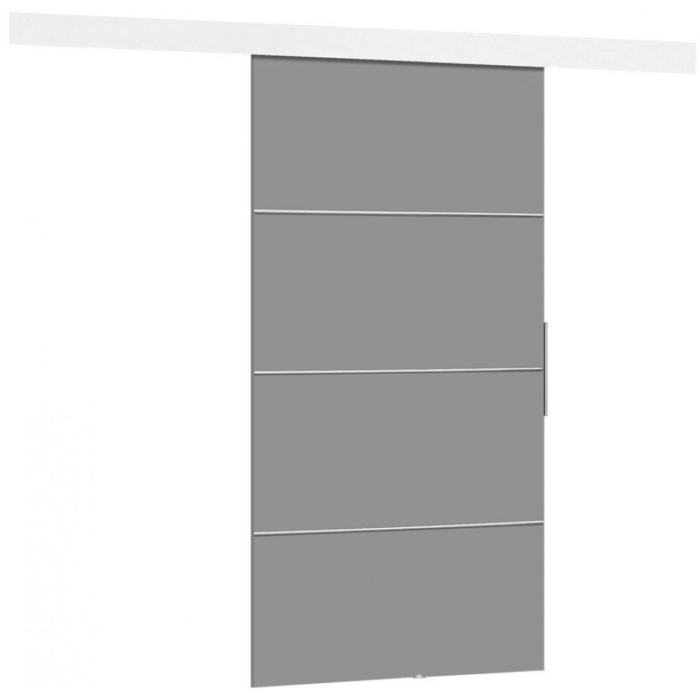 Συρόμενη πόρτα Malibu Plus-Gkri-Μήκος: 76 εκ.