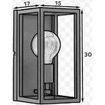 Επιτοίχιο φωτιστικό Timo