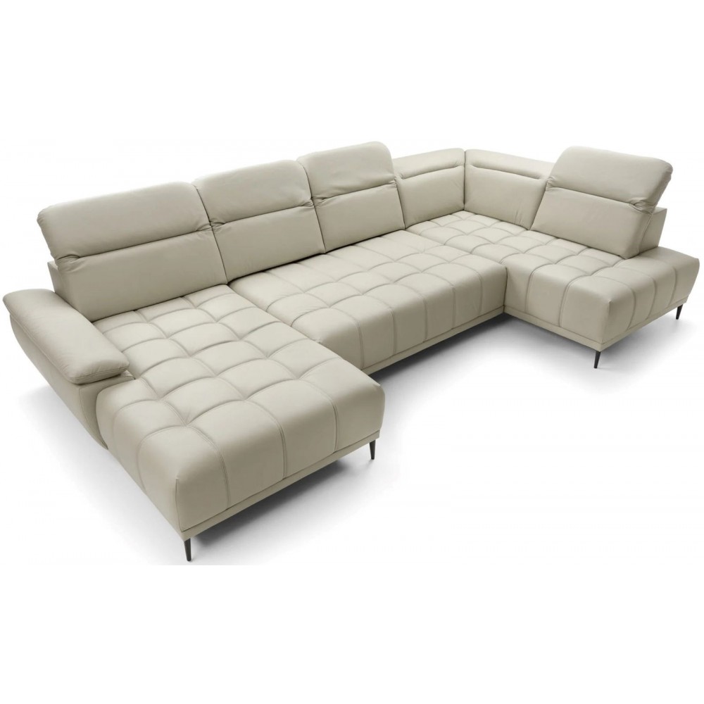 Γωνιακός καναπές Jolie Plus LTHR-Δεξιά