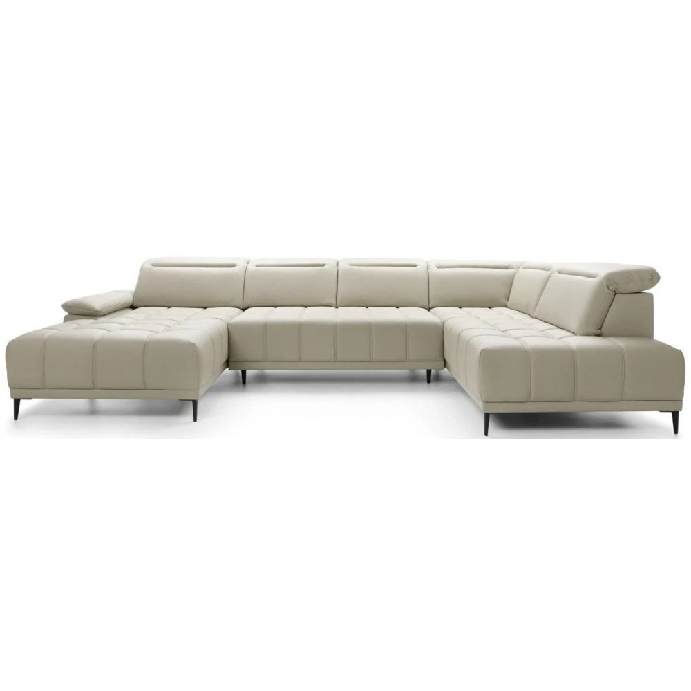 Γωνιακός καναπές Jolie Plus LTHR-Δεξιά