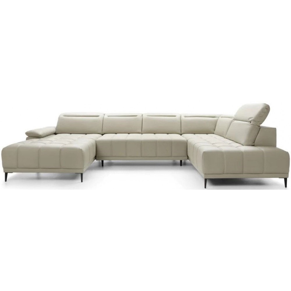 Γωνιακός καναπές Jolie Plus LTHR-Δεξιά