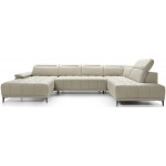 Γωνιακός καναπές Jolie Plus LTHR-Δεξιά