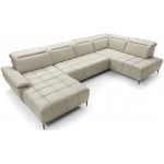 Γωνιακός καναπές Jolie Plus LTHR-Δεξιά