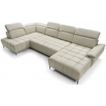 Γωνιακός καναπές Jolie Plus LTHR-Αριστερή