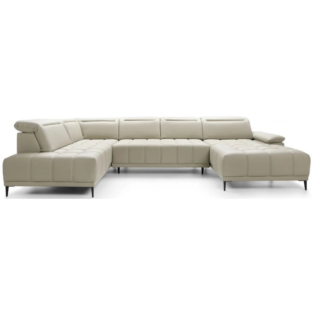 Γωνιακός καναπές Jolie Plus LTHR 352x204x82