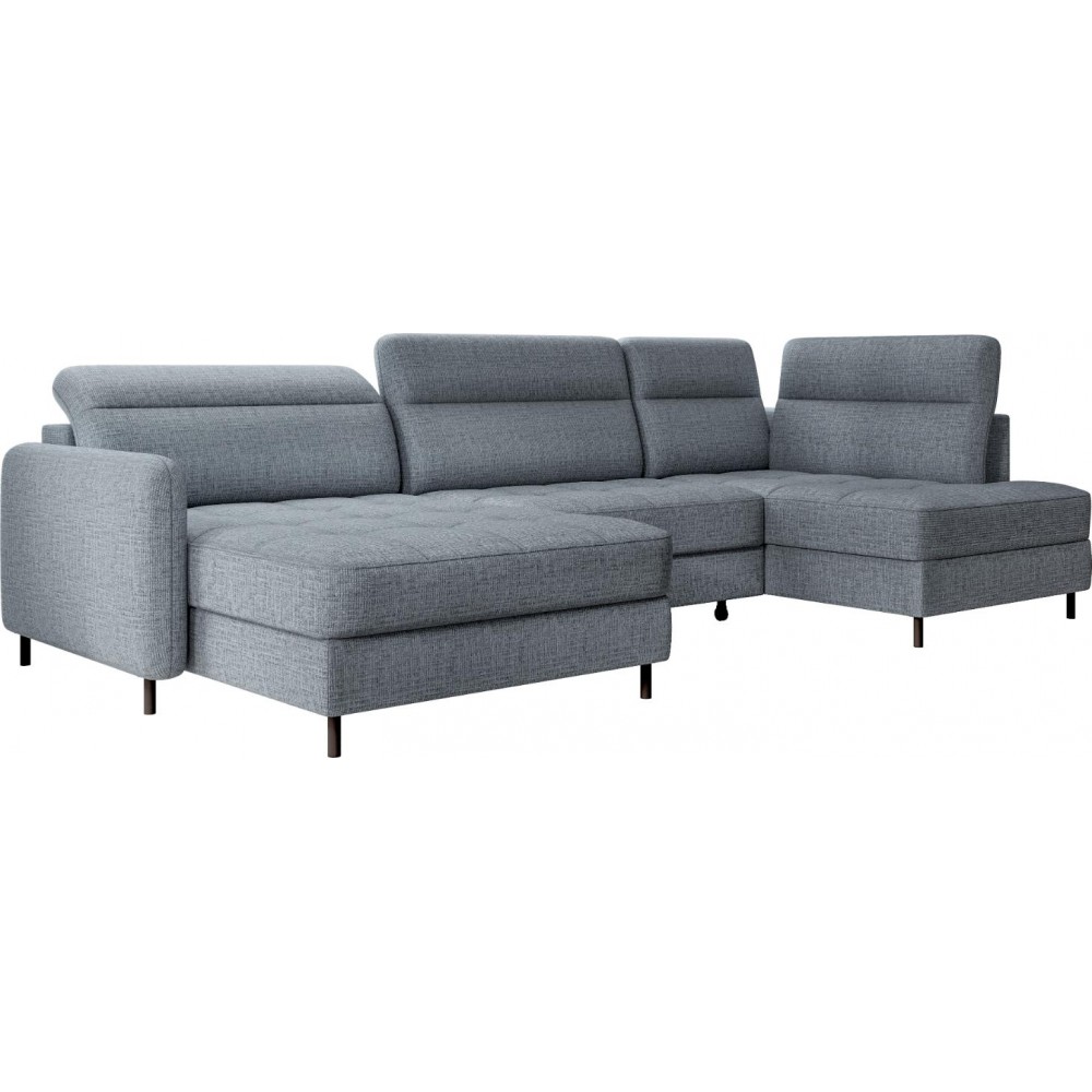 Γωνιακός καναπές Tobe-Gkri Skouro-Αριστερή