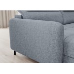 Γωνιακός καναπές Tobe-Gkri Skouro-Αριστερή