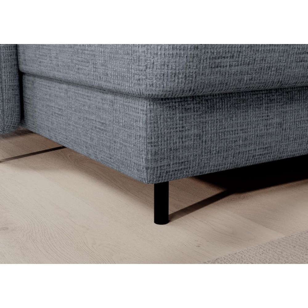 Γωνιακός καναπές Tobe-Gkri Skouro-Αριστερή