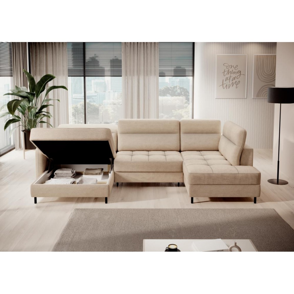 Γωνιακός καναπές Tobe-Mpez-Αριστερή