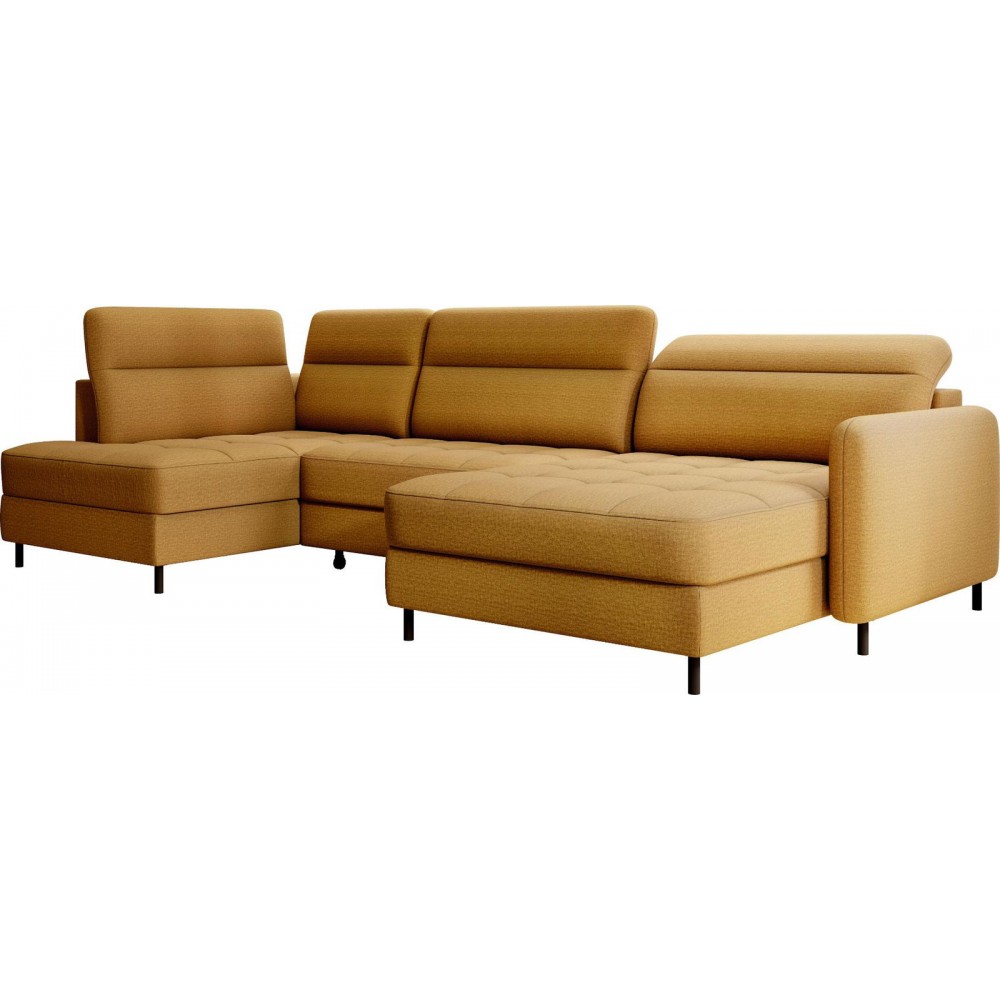 Γωνιακός καναπές Tobe-Moustardi-Δεξιά