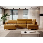 Γωνιακός καναπές Tobe-Moustardi-Αριστερή