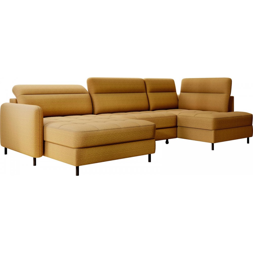 Γωνιακός καναπές Tobe-Moustardi-Αριστερή