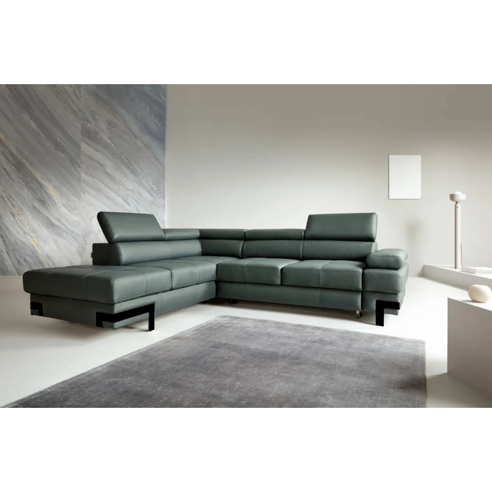 Γωνιακός καναπές Trentino LTHR-Αριστερή