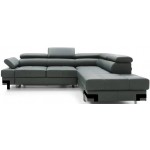 Γωνιακός καναπές Trentino LTHR-Δεξιά