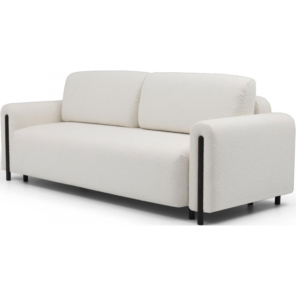 Καναπές - κρεβάτι Avocado τριθέσιος-Leuko-Mauro