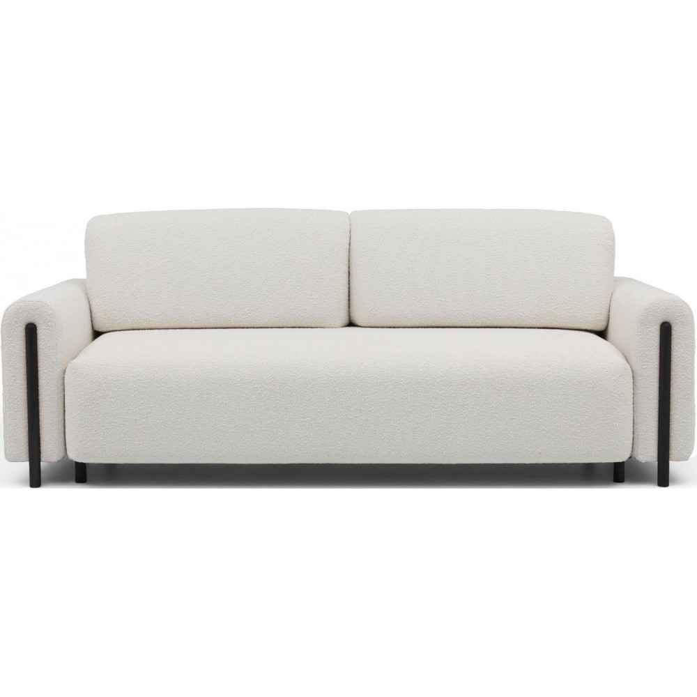 Καναπές - κρεβάτι Avocado τριθέσιος-Leuko-Mauro