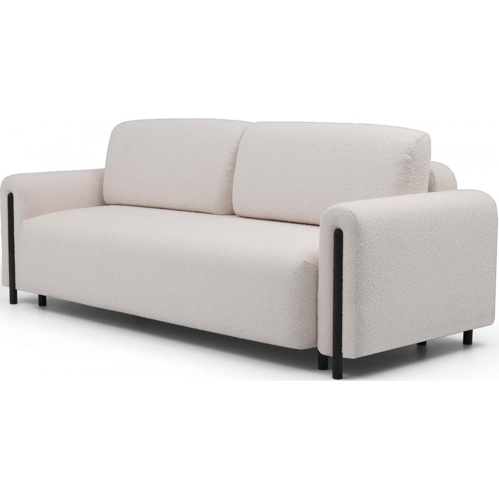 Καναπές - κρεβάτι Avocado τριθέσιος-Ekrou-Mauro