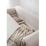 Καναπές - κρεβάτι Avocado τριθέσιος-Fusiko-Ekrou