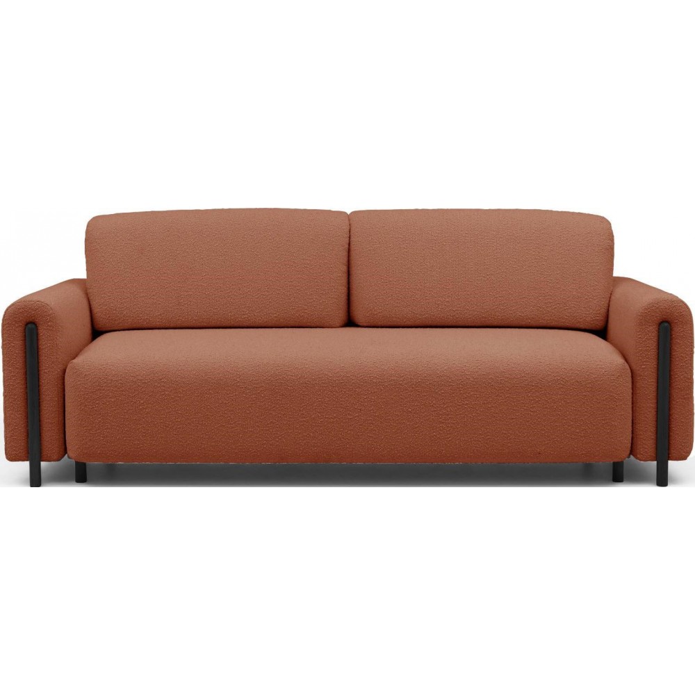 Καναπές - κρεβάτι Avocado τριθέσιος-Portokali-Mauro