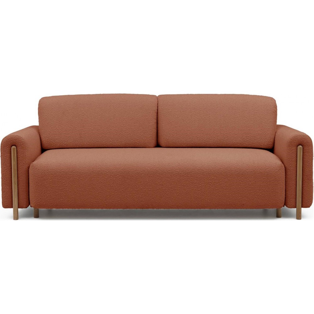 Καναπές - κρεβάτι Avocado τριθέσιος-Portokali - Fysiko