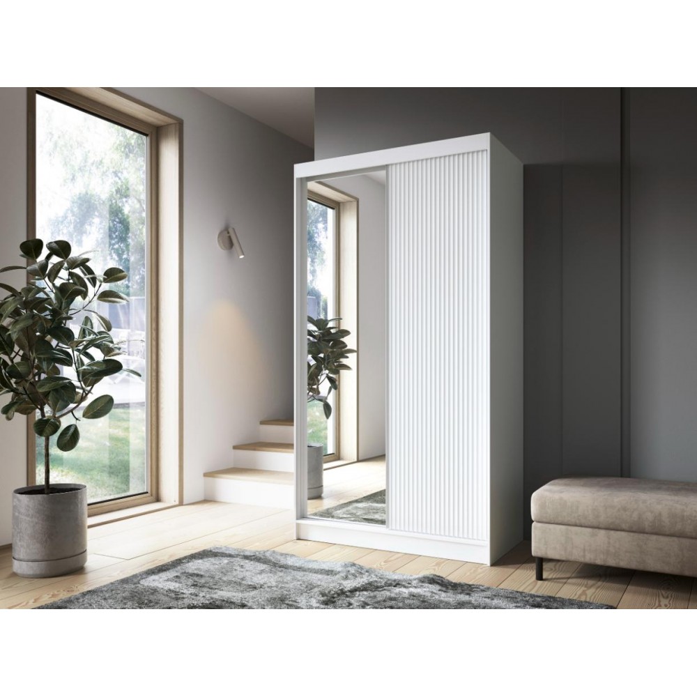 Ντουλάπα συρόμενη Bico II με καθρέπτη