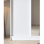 Ντουλάπα συρόμενη Bico III με καθρέπτη