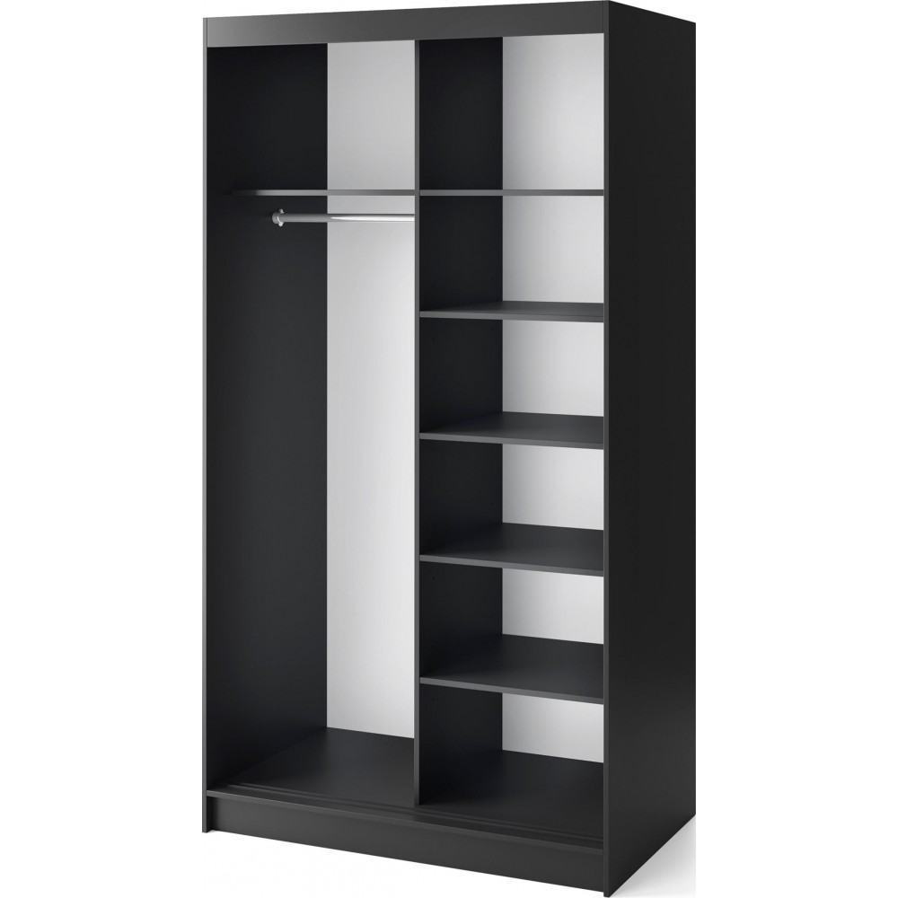 Ντουλάπα συρόμενη Svole II με καθρέπτη