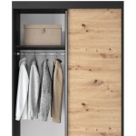 Ντουλάπα συρόμενη Svole II με καθρέπτη