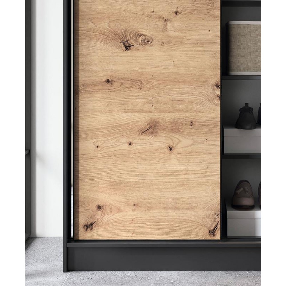 Ντουλάπα συρόμενη Svole II με καθρέπτη