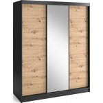 Ντουλάπα συρόμενη Svole III με καθρέπτη